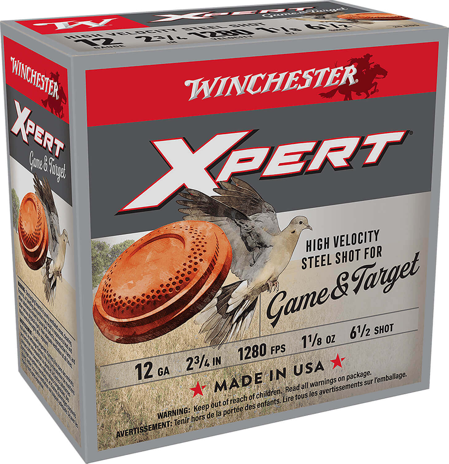 Winchester Ammo WE12GTH65 Super X Xpert 12 Gauge 2.75" 1 1/8 oz 6.5 Shot 25rd Box - Image 2