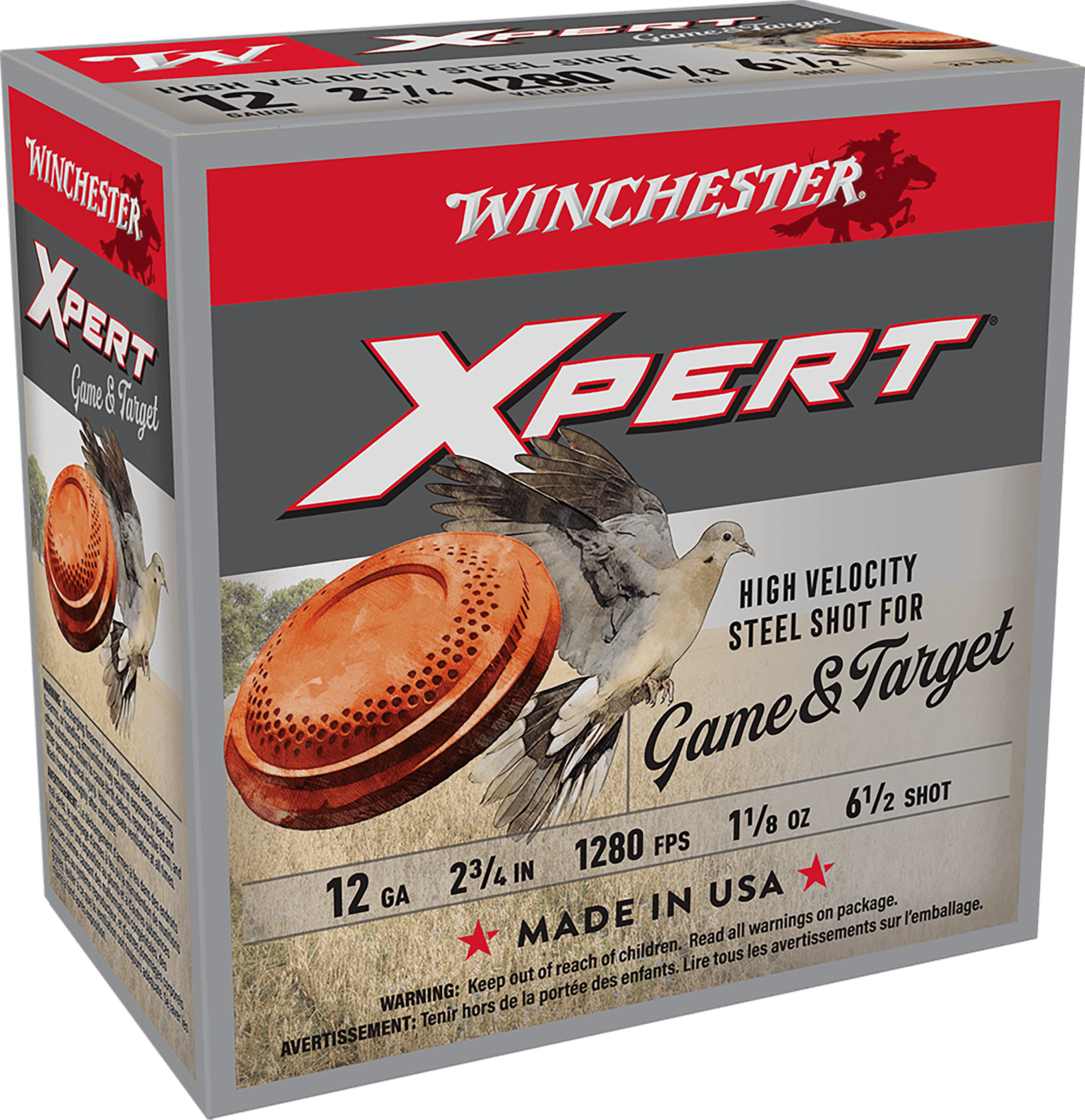 Winchester Ammo WE12GTH65 Super X Xpert 12 Gauge 2.75" 1 1/8 oz 6.5 Shot 25rd Box