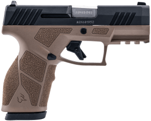 Taurus 1-GX2931B-10 GX2 9mm 10+1 3.37" Black Matte Black Alloy Steel Slide Brown Polymer Grip