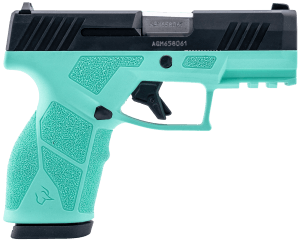 Taurus 1-GX2931C GX2 9mm 13+1 3.37" Black Matte Black Alloy Steel Slide Cyan Polymer Grip