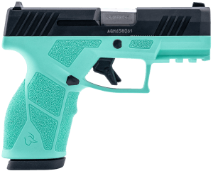 Taurus 1-GX2931C-10 GX2 9mm 10+1 3.37" Black Matte Stainless Alloy Steel Slide Cyan Polymer Grip