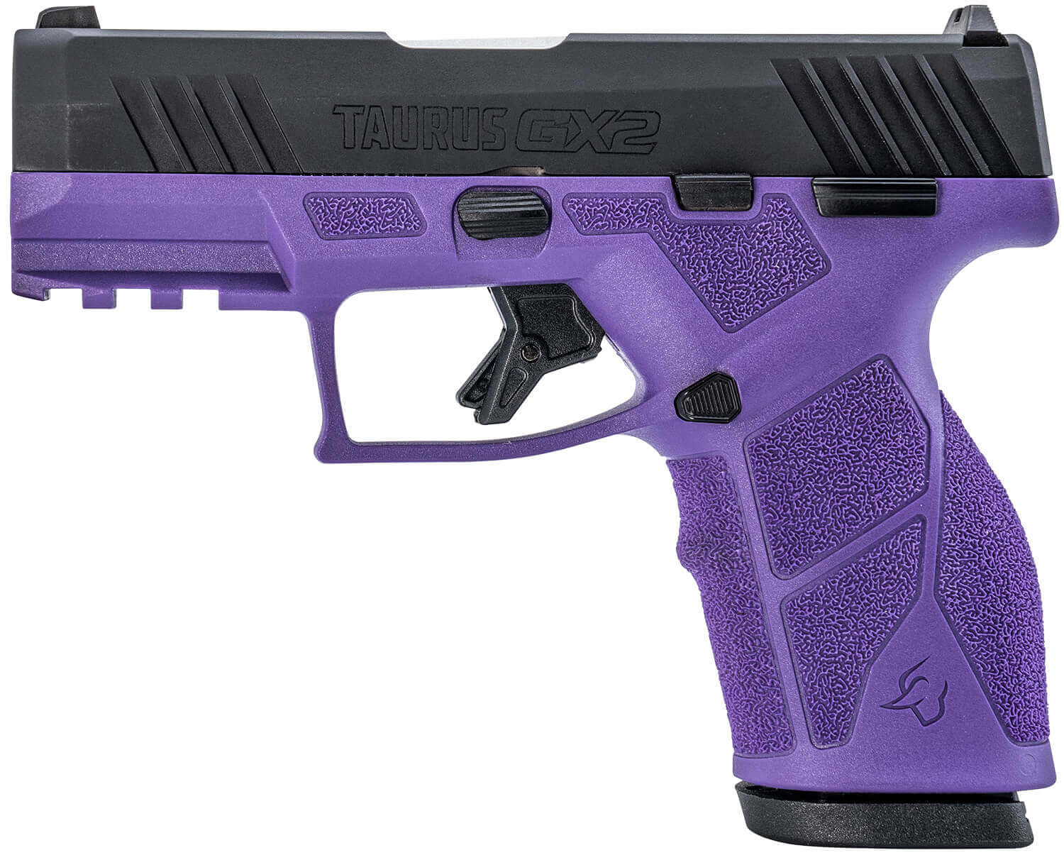 Taurus 1-GX2931DP-10 GX2 9mm 10+1 3.37" Black Black Alloy Steel Slide Dark Purple Polymer Grip - Image 3