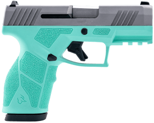 Taurus 1-GX2939C GX2 9mm 13+1 3.37" Black Matte Stainless Alloy Steel Slide Cyan Polymer Grip