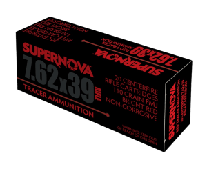Piney Mountain Ammunition PMSN762R Red Tracer 7.62mm 124gr Full Metal Jacket 20 Per Box/10 Case Piney Mountain Ammunition PMSN762R Red Tracer 7.62mm 124gr Full Metal Jacket 20 Per Box/10 Case