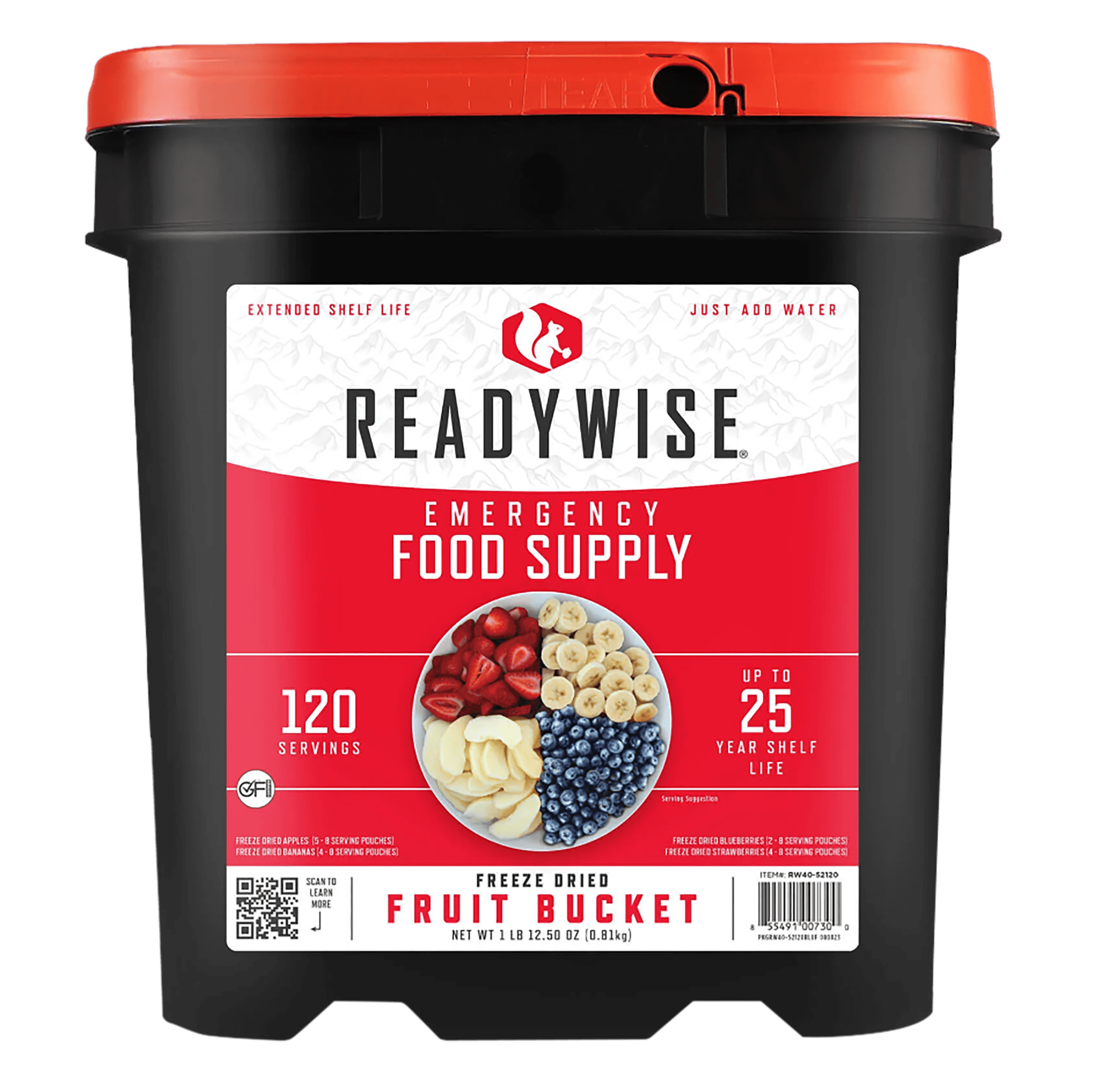 Wise Foods RW4052120 Emergency Supplies Freeze Dried Fruit 120 Servings Wise Foods RW4052120 Emergency Supplies Freeze Dried Fruit 120 Servings