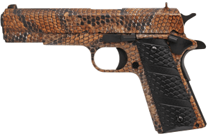 Iver Johnson Arms 1911A1 1911 A1 Rattlesnake Government Size 45 ACP 8+1 5″ Iver Johnson Arms 1911A1 1911 A1 Rattlesnake Government Size 45 ACP 8+1 5″