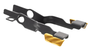 Tyrant CNC TD320SCLGOLD  Extended Slide Catch Lever 9mm/40 S&W Sig P320 Gold Aluminum/Steel