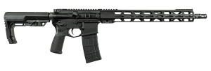 ZRO Delta 223WYZU0007 ZULU2 223 Wylde 30+1 16" Black Nitride Barrel Black Cerakote Aluminum Receiver w/Picatinny Rail M-LOK Handguard Adjustable Thril Black Polymer Stock Black A2 Grip