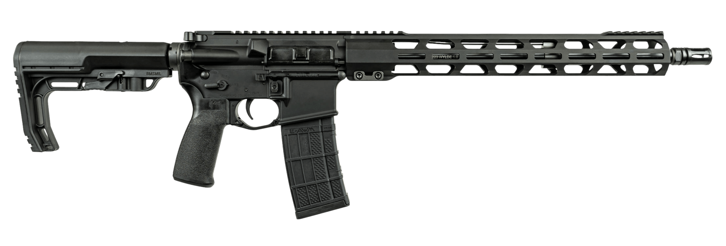 ZRO Delta 223WYZU0007 ZULU2 223 Wylde 30+1 16" Black Nitride Barrel Black Cerakote Aluminum Receiver w/Picatinny Rail M-LOK Handguard Adjustable Thril Black Polymer Stock Black A2 Grip