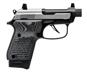 Beretta USA J20X22R8M3 20X Bobcat 22 LR 8+1 2.80″ Black Steel Barrel  Black Inox ELS/Serrated Steel Slide  Black Polymer Frame w/Beavertail  Helica Texture Grip