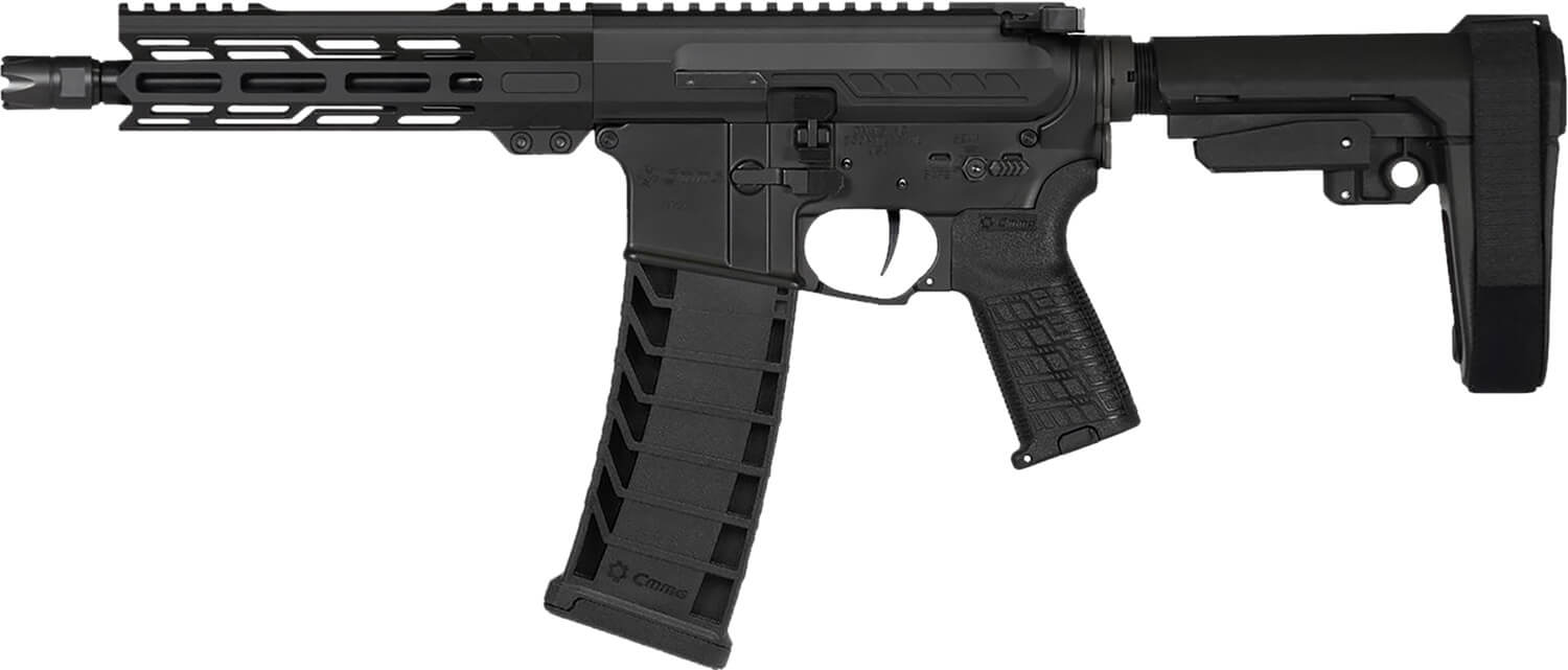 CMMG 94A860F-AB Banshee MK4 9mm Luger 30+1 8″ Satin Black Cerakote Medium Taper Threaded Barrel EML 7″ M-LOK Handguard Black Armor Cerakote Aluminum Picatinny Rail Receiver Black Polymer 6 Position Rip Brace CMMG Zeroed Grip CMMG 94A860F-AB Banshee MK4 9mm Luger 30+1 8″ Satin Black Cerakote Medium Taper Threaded Barrel EML 7″ M-LOK Handguard Black Armor Cerakote Aluminum Picatinny Rail Receiver Black Polymer 6 Position Rip Brace CMMG Zeroed Grip