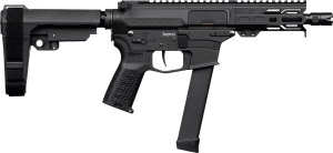 CMMG 99A290F-AB Banshee MKGS 9mm Luger 33+1 5″ Satin Black Cerakote Medium Taper Threaded Barrel EML 4″ M-LOK Handguard Black Armor Cerakote Aluminum Picatinny Rail Receiver Polymer 6 Position Rip Brace CMMG Zeroed Grip CMMG 99A290F-AB Banshee MKGS 9mm Luger 33+1 5″ Satin Black Cerakote Medium Taper Threaded Barrel EML 4″ M-LOK Handguard Black Armor Cerakote Aluminum Picatinny Rail Receiver Polymer 6 Position Rip Brace CMMG Zeroed Grip