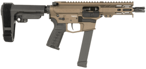 CMMG 99A290F-MB Banshee MKGS 9mm Luger 33+1 5″ Satin Black Cerakote Medium Taper Threaded Barrel EML 4″ M-LOK Handguard Midnight Bronze Cerakote Aluminum Picatinny Rail Receiver Polymer 6 Position Rip Brace CMMG Zeroed Grip CMMG 99A290F-MB Banshee MKGS 9mm Luger 33+1 5″ Satin Black Cerakote Medium Taper Threaded Barrel EML 4″ M-LOK Handguard Midnight Bronze Cerakote Aluminum Picatinny Rail Receiver Polymer 6 Position Rip Brace CMMG Zeroed Grip