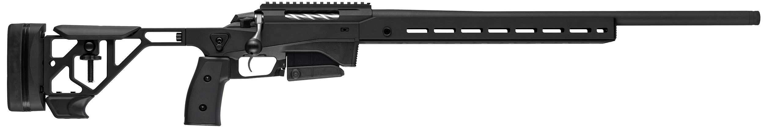 Tikka JRTXATB31624 T3x Ace Target 308 Win 10+1 24" Threaded Barrel Black Cerakote Picatinny Rail Receiver Adjustable Black Stock Black Polymer Grip
