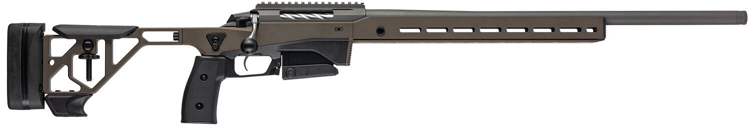 Tikka JRTXATM31224 T3x Ace Target 223 Rem 10+1 24" Threaded Barrel Bronze Cerakote Picatinny Rail Receiver M-LOK Handguard Black Adjustable Stock Black Polymer Grip - Image 2