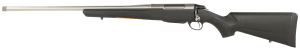 Tikka JRTXB41422MT T3 Lite Full Size 22-250 Rem 3+1 22.40" Stainless Threaded Barrel Drilled & Tapped Stainless Steel Receiver Fixed Black Synthetic Stock Left Hand