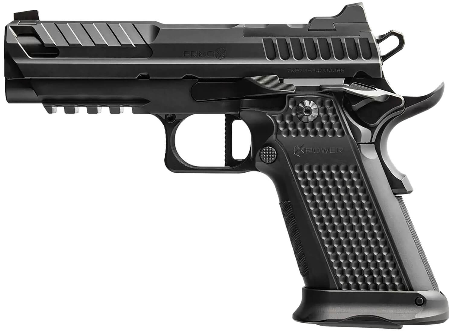 Fusion Firearms XP9BLK XP Pro 9mm Luger 17+1 4" Black Tennifer Bull Barrel Black Optic Cut/Serrated/Vent Cut Slide Black Steel Frame w/Beavertail & Picatinny Rail Black Aluminum Grip - Image 3