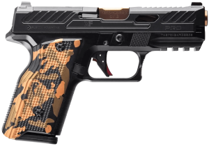 Fusion Firearms XF9BR XF Pro 9mm Luger 15+1 4" Black Tennifer Fluted Glock Compatible Barrel Optic Cut/Serrated/Window Cut Aluminum Slide Bronze Aluminum Frame w/Beavertail & Picatinny Rail Interchangeable Panels Grip