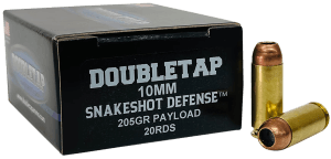 DoubleTap Ammunition 10MMSS20 Snake Shot 10mm 20 Per Box/50 Case DoubleTap Ammunition 10MMSS20 Snake Shot 10mm 20 Per Box/50 Case