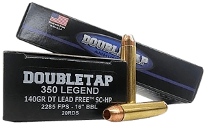 DoubleTap Ammunition 350L140X 350Legend 140gr DT Lead Free 20 Per Box/50 Case DoubleTap Ammunition 350L140X 350Legend 140gr DT Lead Free 20 Per Box/50 Case
