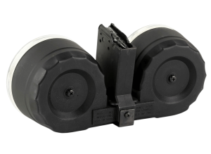 Kci Usa Inc KCIMZ067 AK 100rd Drum 223 Rem/5.56 NATO Fits AK Platform Black