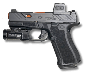 Shadow Systems SS5011SM251 CR920X Elite w/Streamlight 9mm Luger 15+1 3.41″ Bronze TICN Match Grade/Spiral Fluted Barrel Optic Cut/Serrated/Window Cut Stainless Steel Slide Black Polymer Frame w/Beavertail/Picatinny Rail TLR-7 HL-X Sub Gun Light Shadow Systems SS5011SM251 CR920X Elite w/Streamlight 9mm Luger 15+1 3.41″ Bronze TICN Match Grade/Spiral Fluted Barrel Optic Cut/Serrated/Window Cut Stainless Steel Slide Black Polymer Frame w/Beavertail/Picatinny Rail TLR-7 HL-X Sub Gun Light