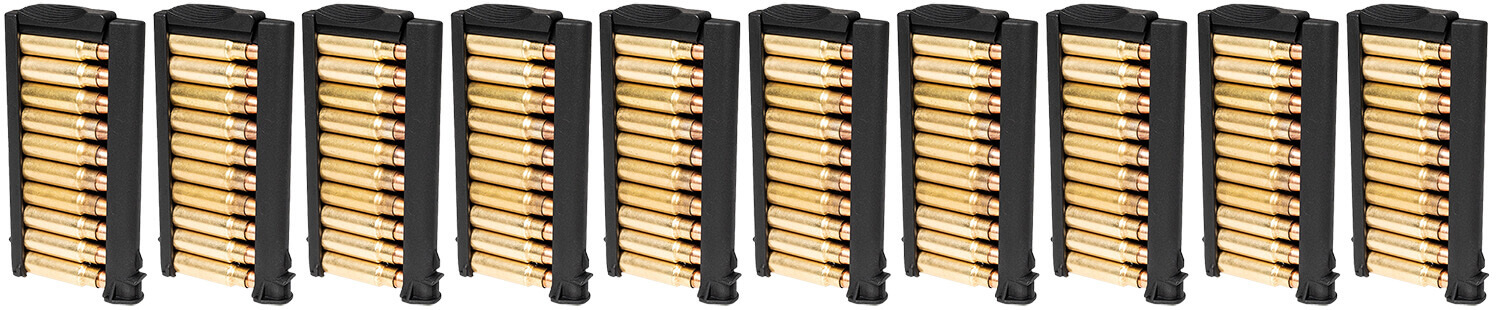 Kel-Tec PR5750010 PR-5.7 Stripper Clip 10rd Black Polymer 10 Pack - Image 2