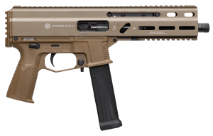 Global Ordnance LLC 197892004800 Grand Power Stribog SP10A3 10mm Auto 8″ Flat Dark Earth Global Ordnance LLC 197892004800 Grand Power Stribog SP10A3 10mm Auto 8″ Flat Dark Earth