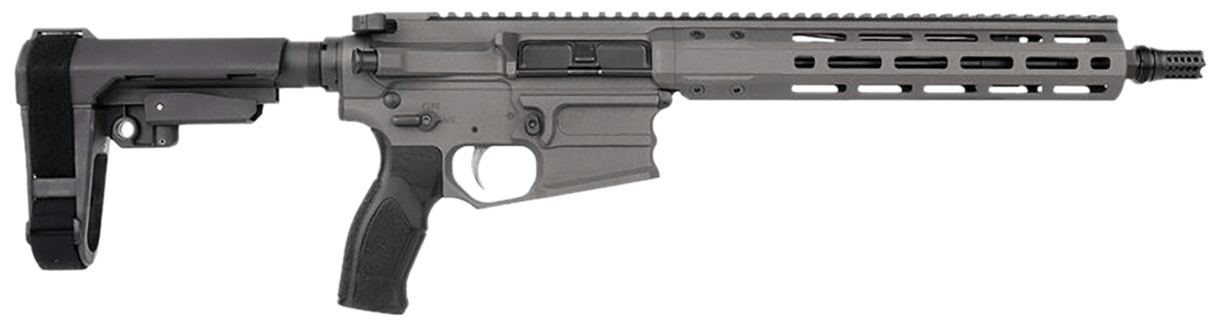 Cobalt Kinetics CKPROLITE556115CKG Pro Lite 5.56 NATO 30+1 11.50" Black Melonite Barrel M-LOK Handguard CK Green Aluminum Receiver w/Picatinny Rail Black Polymer SB Tactical SBA3 Brace Black Polymer Grip