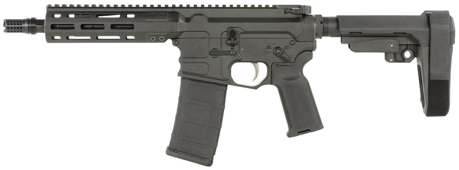 Cobalt Kinetics CKPROLITE55675BLK Pro Lite 5.56 NATO 30+1 7.50" Black Melonite Barrel M-LOK Handguard Black Aluminum Receiver w/Picatinny Rail Black Polymer SB Tactical SBA3 Brace Black Polymer Grip - Image 2