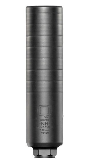 Q LLC SILBTQUICKIE762 Blind Tiger  7.62mm 1.75″ Stainless Steel