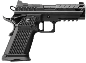 Fusion Firearms XPCOMP9BLK XP Pro Comp 9mm Luger 17+1 4.60" Black Tennifer Bull Barrel Black Steel Optic Cut/Serrated Slide Black Steel Frame w/Beavertail & Picatinny Rail Black Aluminum Grip RMR/RMRSc Footprint