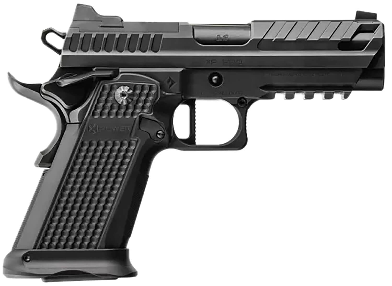 Fusion Firearms XPCOMP9BLK10 XP Pro Comp 9mm Luger 10+1 4.60" Black Tennifer Bull Barrel Black Steel Optic Cut/Serrated Slide Black Steel Frame w/Beavertail & Picatinny Rail Black Aluminum Grip RMR/RMRSc Footprint - Image 2