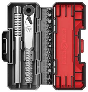 Real Avid AVX3GBS13 X3 Driver Gunsmithing Bit Set Silver 13 Pieces