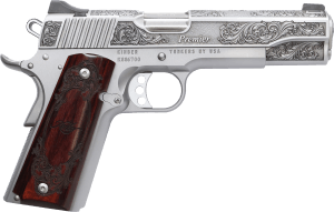 Cnc Firearms CNCPREMIER45 Kimber 1911 Premier 45 ACP 7+1 5″ Stainless Steel Barrel Stainless Steel Engraved Scrollwork/Serrated Slide Stainless Steel Frame Engraved Rosewood Grip Cnc Firearms CNCPREMIER45 Kimber 1911 Premier 45 ACP 7+1 5″ Stainless Steel Barrel Stainless Steel Engraved Scrollwork/Serrated Slide Stainless Steel Frame Engraved Rosewood Grip