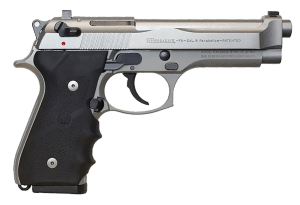 Beretta USA J92F560 92FS Brigadier 9mm Luger 10+1 4.90″ Stainless Steel Barrel  Inox Stainless Steel Serrated Slide  Inox Aluminum Frame  Black Stippled Rubber Grip