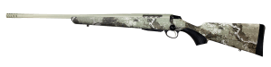 Tikka JRTXVA47124 T3x Lite 7mm PRC 3+1 24.40″ Desert Verde Cerakote Fluted Threaded Barrel & Drilled & Tapped Receiver  Veil Alpine Fixed Synthetic Stock  Left Hand
