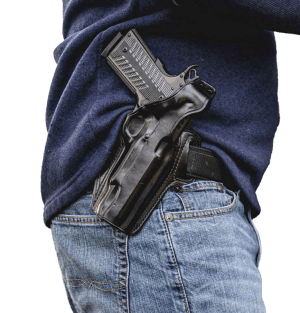 Galco FL894RB Fletch High Ride Belt OWB Black Steerhide Fits Sig P365 X Macro Right Hand Galco FL894RB Fletch High Ride Belt OWB Black Steerhide Fits Sig P365 X Macro Right Hand