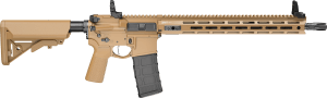 Springfield Armory STV916556CBV2B5 SAINT Victor V2 5.56 NATO 30+1 16″ Black Melonite Barrel  Coyote Brown Anodized Aluminum Receiver w/Picatinny Rail  M-LOK Handguard  B5 Enhanced SOPMOD Coyote Brown Polymer Stock  B5 P Type 23 Grip