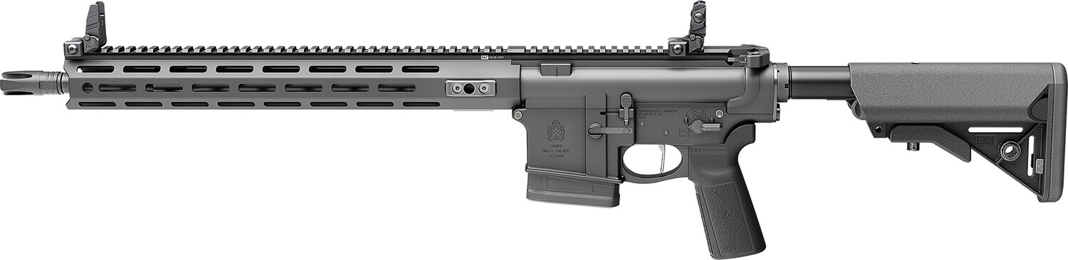 Springfield Armory STV916308BLCV2B5 SAINT Victor V2 308 Win 10+1 16" Black Melonite Lightweight Barrel Black Hardcoat Anodize Aluminum Receiver w/Picatinny Rail M-LOK Handguard BCMGunfighter Mod 0 Black Polymer Stock BCMGunfighter Mod 3 Grip - Image 3