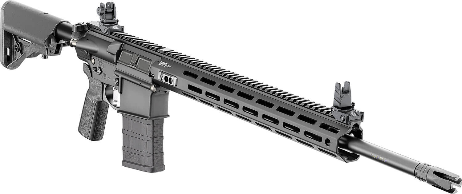 Springfield Armory STV920308BV2B5 SAINT Victor V2 308 Win 20+1 20" Black Melonite Lightweight Barrel Black Hardcoat Anodize Aluminum Receiver w/Picatinny Rail M-LOK Handguard Magpul Fixed Black Polymer Stock Black Strike Ind. Grip - Image 3