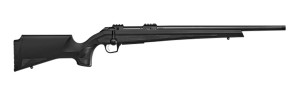 CZ-USA 07417 600+ Alpha 6.5 PRC 3+1 24″ Black Nitride Threaded Barrel  Black Nitride Aluminum Receiver w/Weaver Rail  Black Soft Touch Fixed Polymer Stock