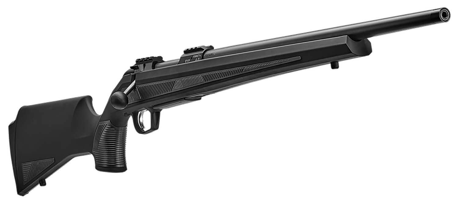 CZ-USA 07414 600+ Alpha 308 Win 5+1 20" Black Nitride Threaded Barrel Black Nitride Aluminum Receiver w/Weaver Rail Black Soft Touch Fixed Polymer Stock - Image 2