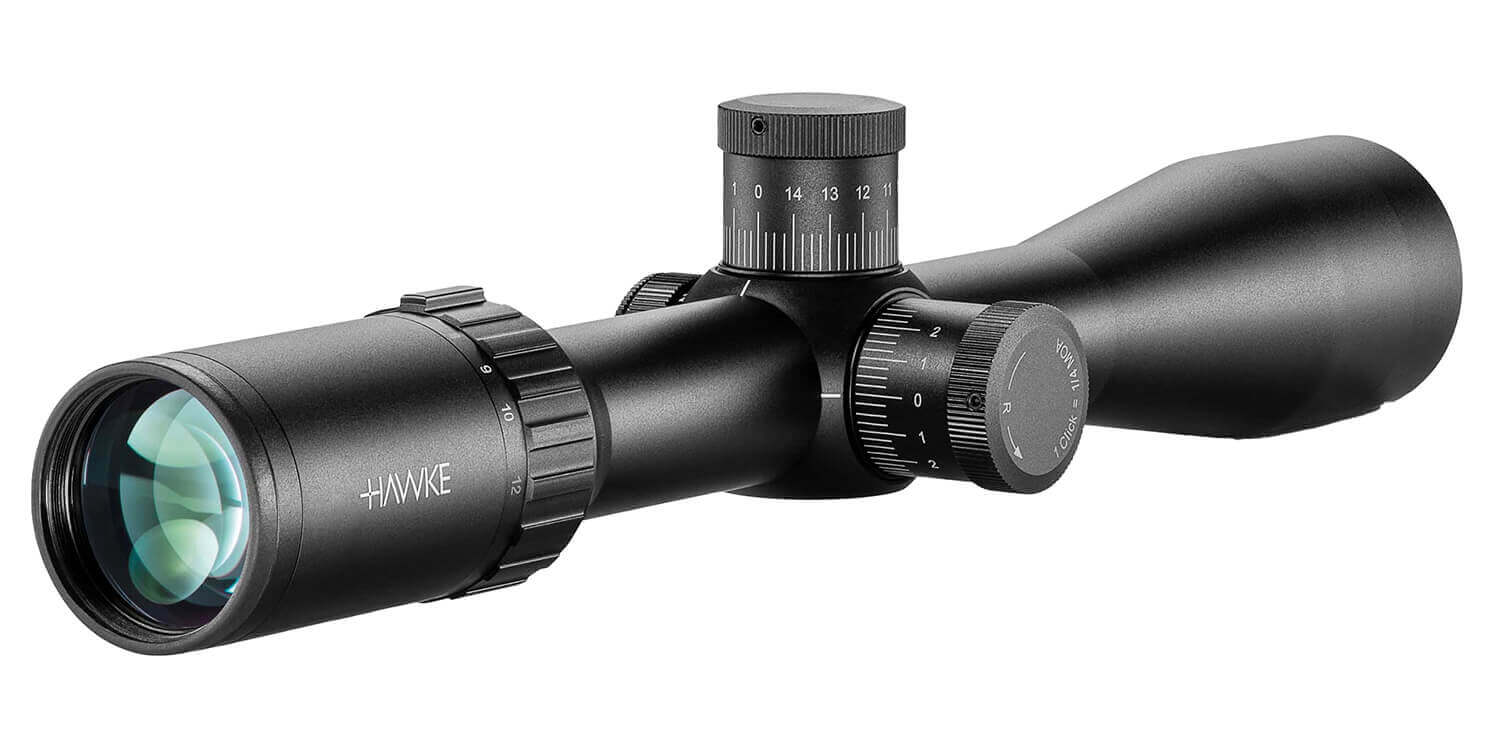 Hawke Sport Optics 14278 Vantage 30 Riflescope Black 4-12x42mm 30mm Tube Illuminated Red/Green .223/.308 Marksman Reticle - Image 2