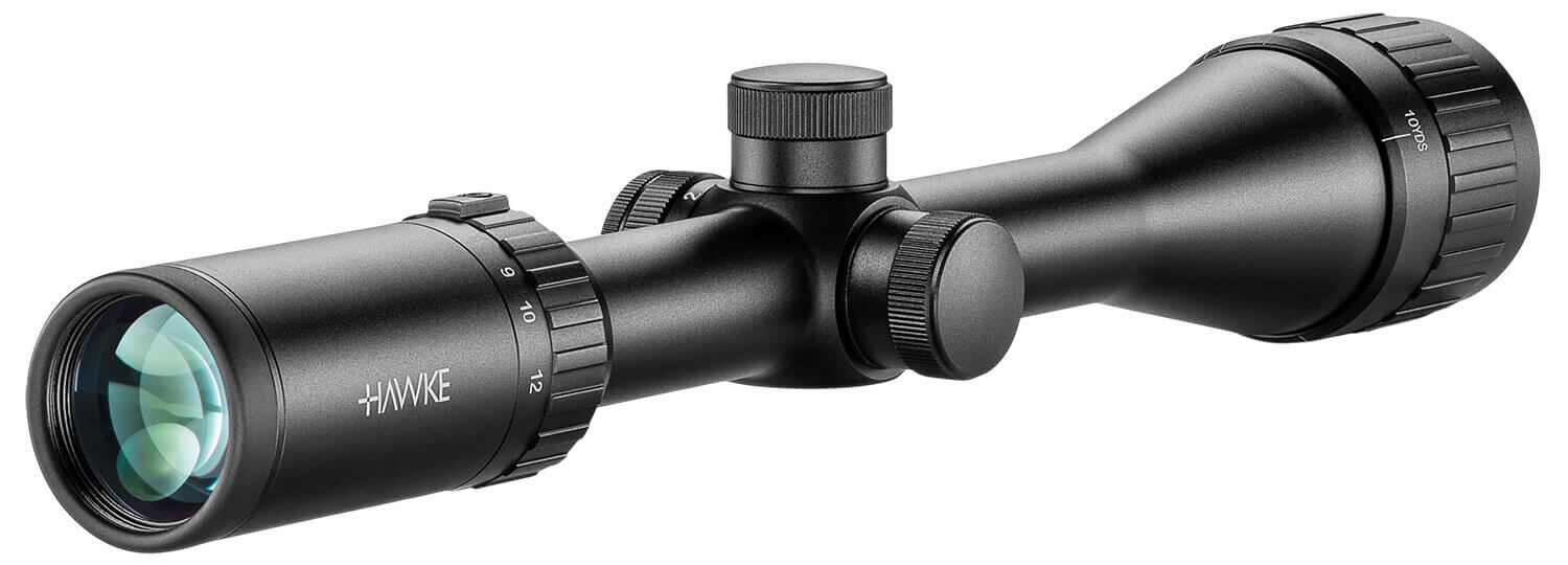 Hawke Sport Optics 14241 Vantage IR Riflescope Black 4-12x40mm 1" Tube Illuminated Red/Green Rimfire 17 HMR Reticle - Image 2