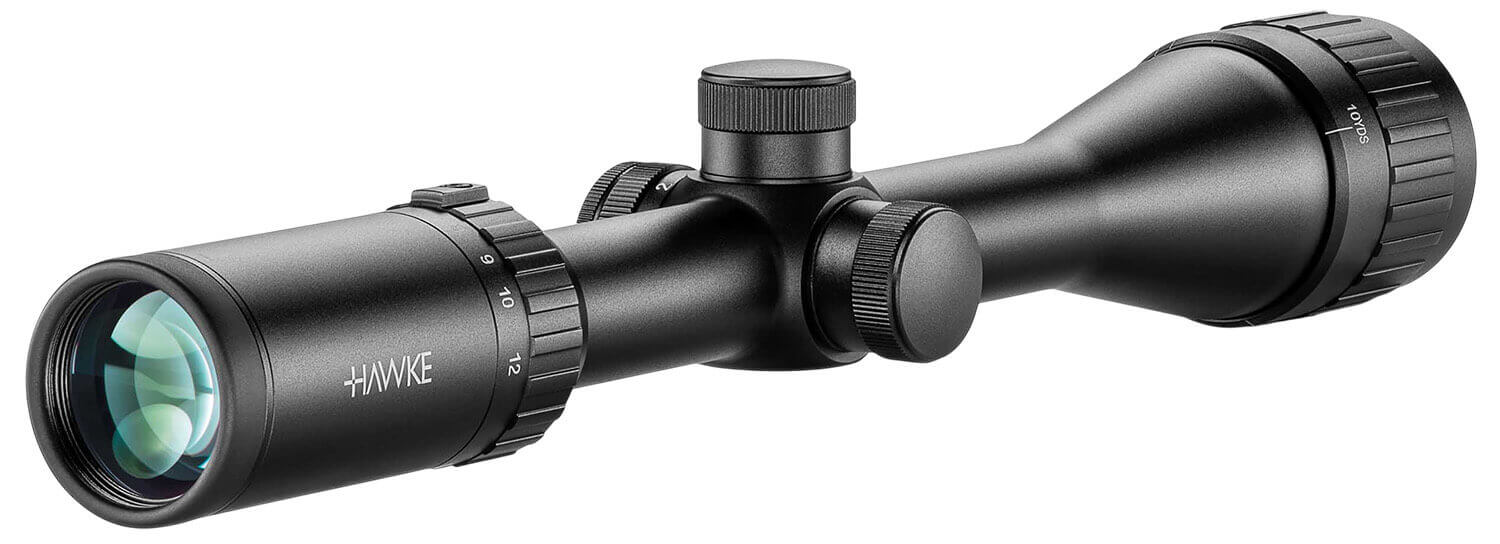 Hawke Sport Optics 14242 Vantage IR Riflescope Black 4-12x40mm 1" Tube Illuminated Red/Green Rimfire 22 WMR Reticle - Image 2