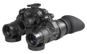 AGM Global Vision 12UN51284154011 UNVG-51 NW1 Night Vision Goggles Black 1x 51-64 lp/mm Resolution