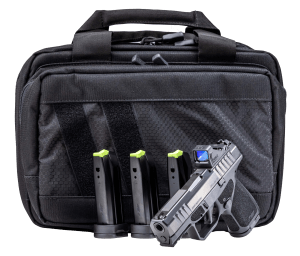 Rost Martin RM1SBLKOSPSPL RM1S Bundle Sub-Compact 9mm Luger 15+1 3.60″ Black Match Grade Barrel, Black Nitron Steel Optic Serrated w/Optic Slide, Black Polymer Frame w/Picatinny Rail, Textured Grip, Viridian RFX-11 Green Dot, RMR Footprint, Ambidextrous