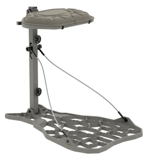 NOVIX NX-HELO Helo Hang On Treestand Classic Aluminum