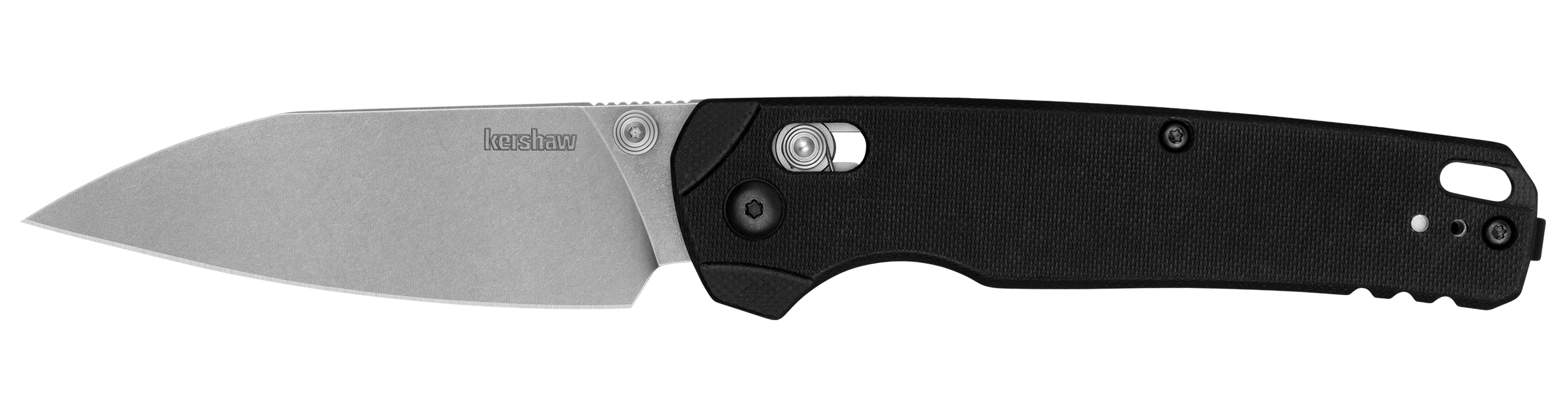 Kershaw 6110 Bel Air XL 3.40″ Folding Plain Stonewashed CPM MagnaCut Steel Blade Black Textured G10 Handle Kershaw 6110 Bel Air XL 3.40″ Folding Plain Stonewashed CPM MagnaCut Steel Blade Black Textured G10 Handle